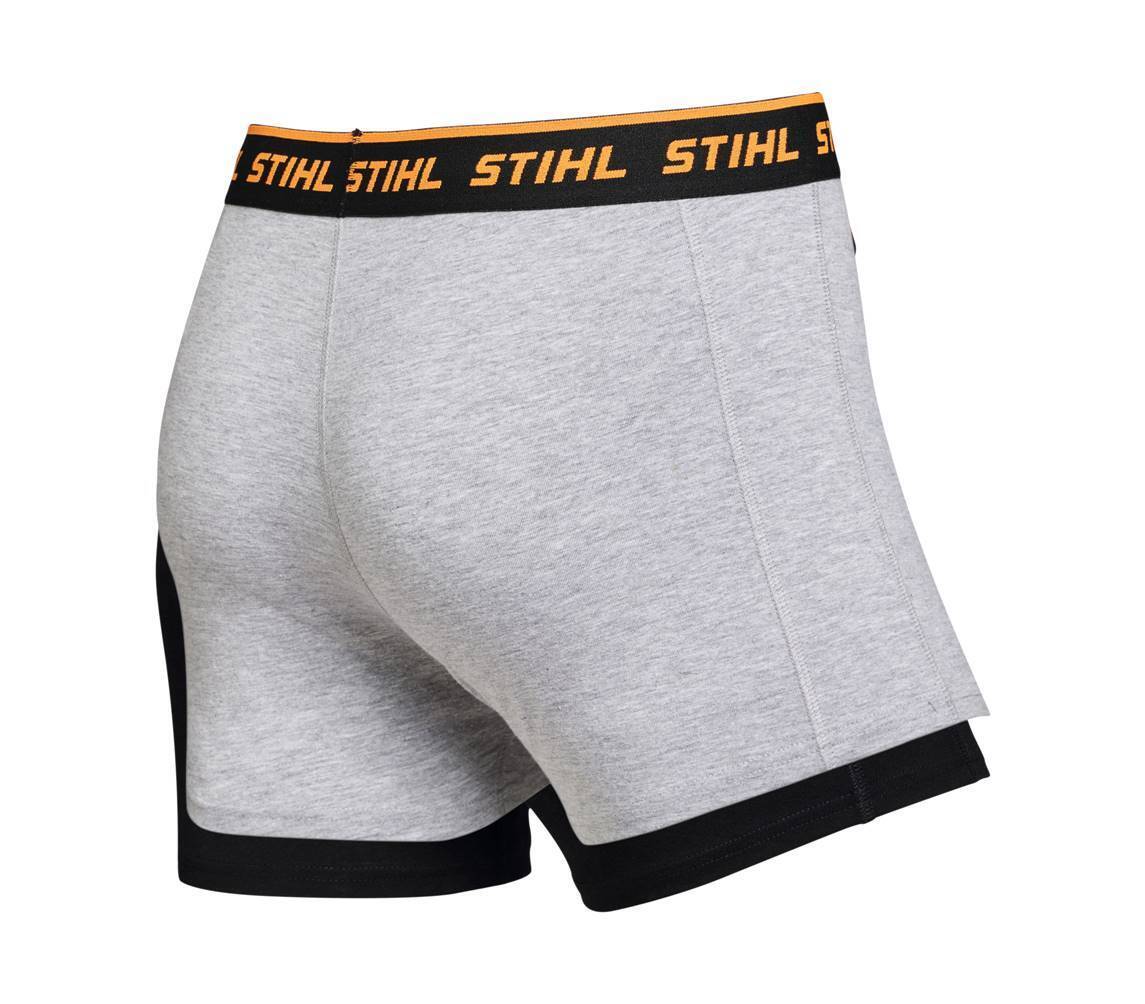 Boxershorts LOGO 2-pack svart / grå