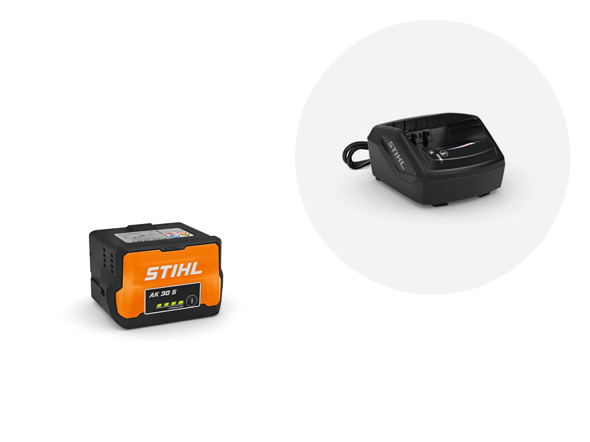 Startset med batteri AK 30 S och laddare AL 101