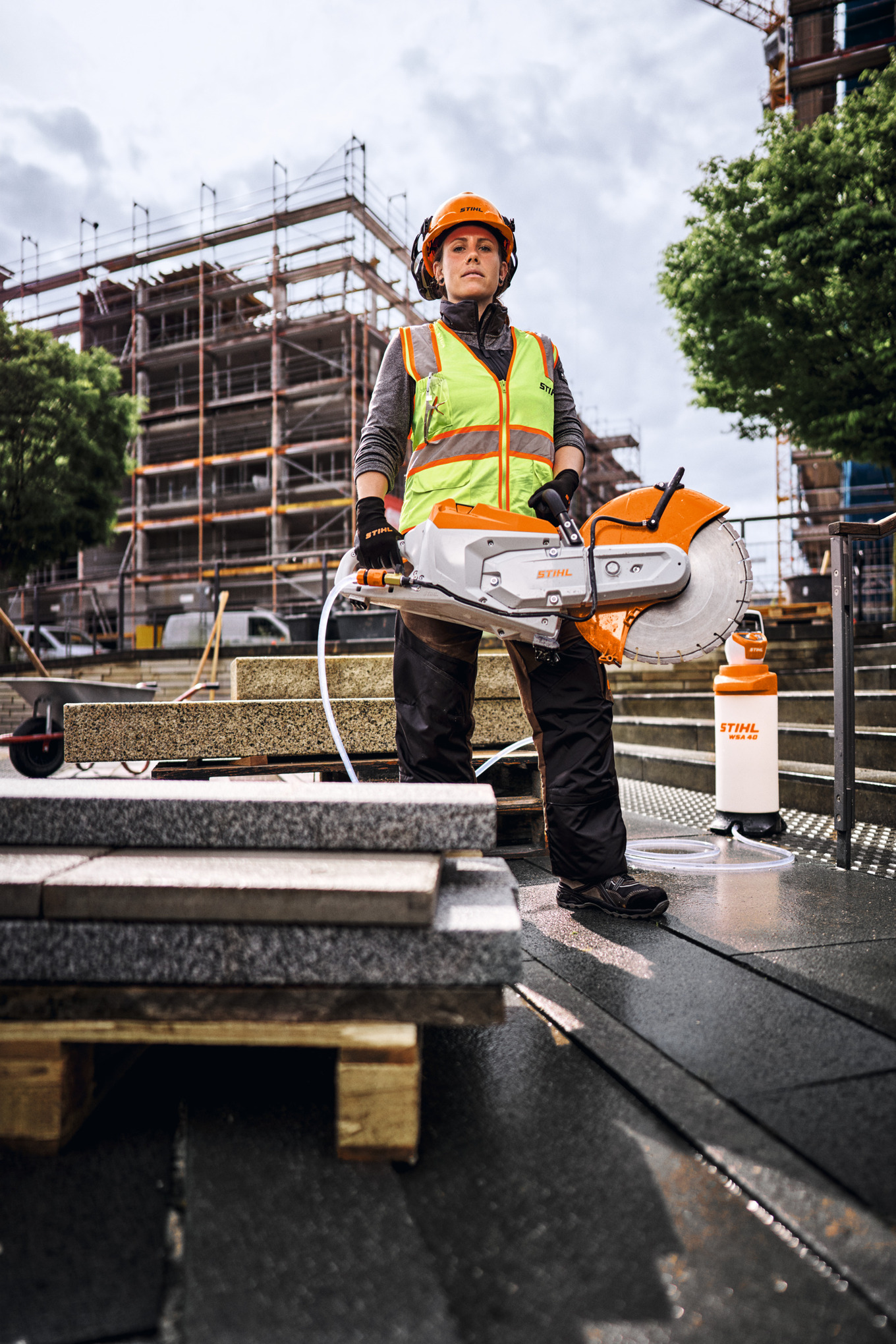 WSA 40 med AS 2-batteri och AL 1-laddare