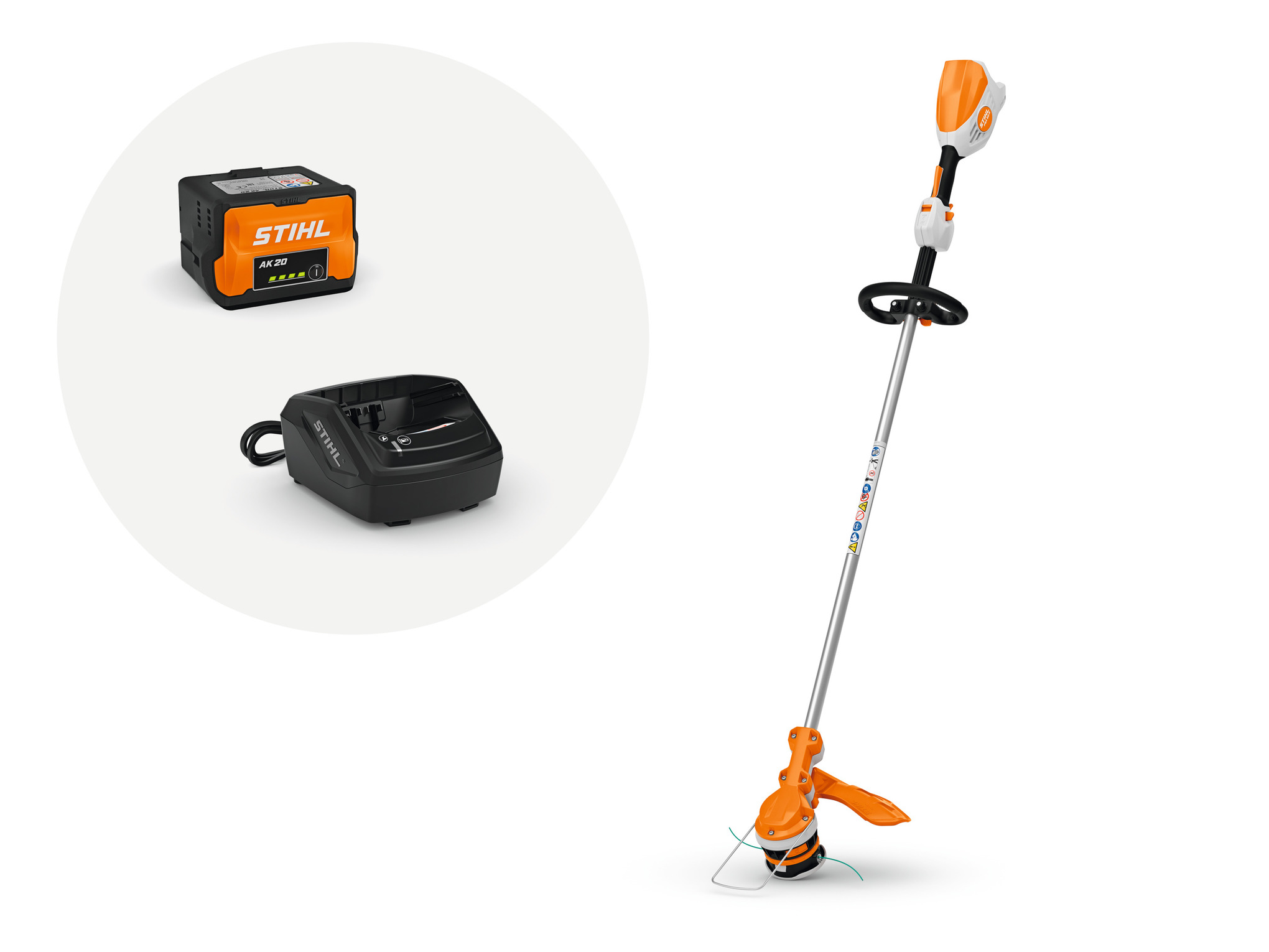 FSA 60 R med AK 20-batteri och AL 101-laddare