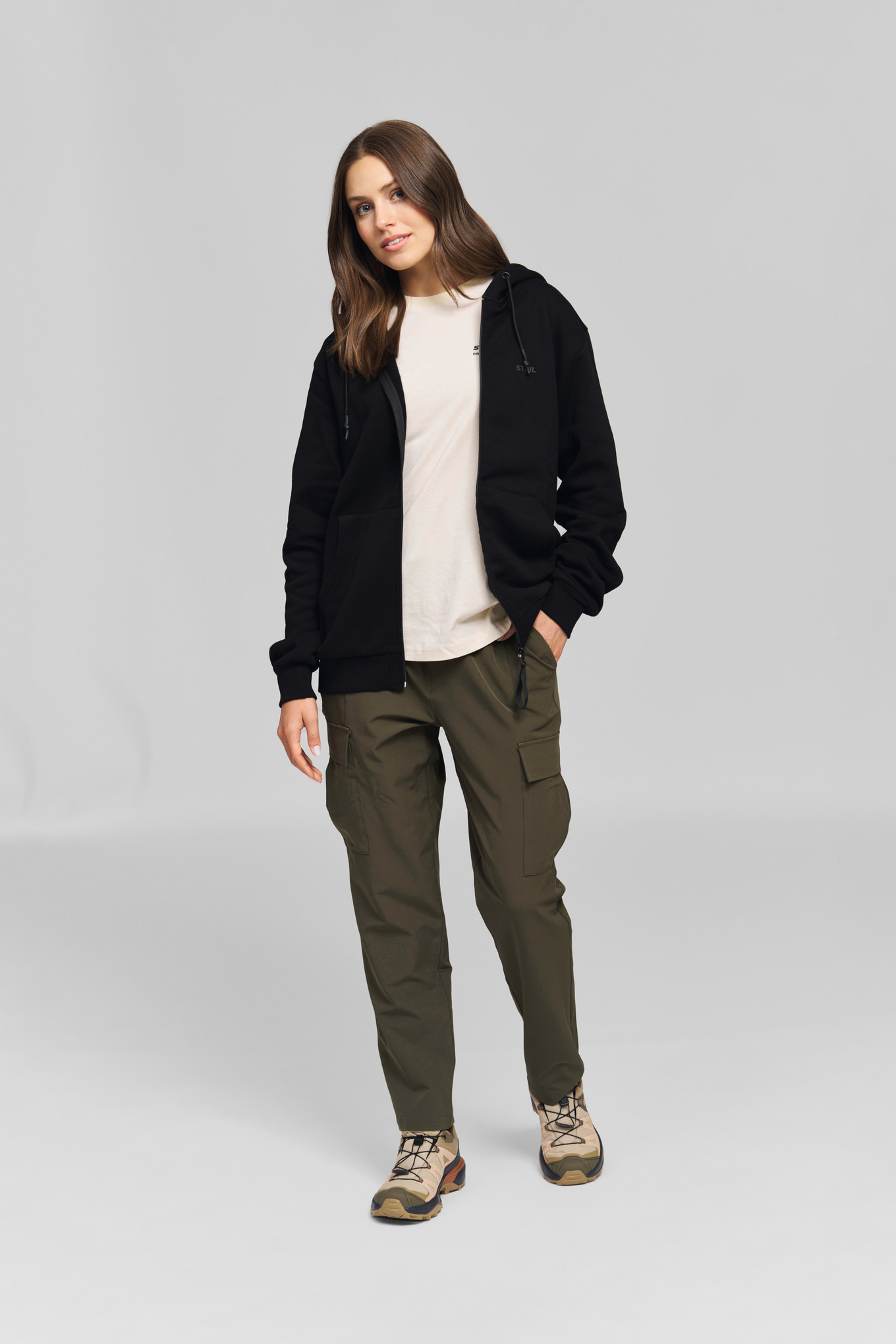 Hoodiejacka STIHL 100 REFLEKTERANDE svart