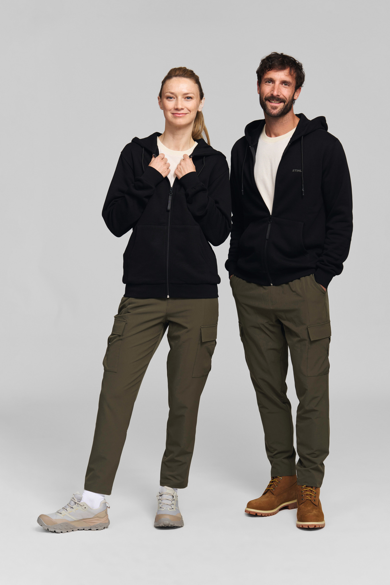 Hoodiejacka STIHL 100 REFLEKTERANDE svart