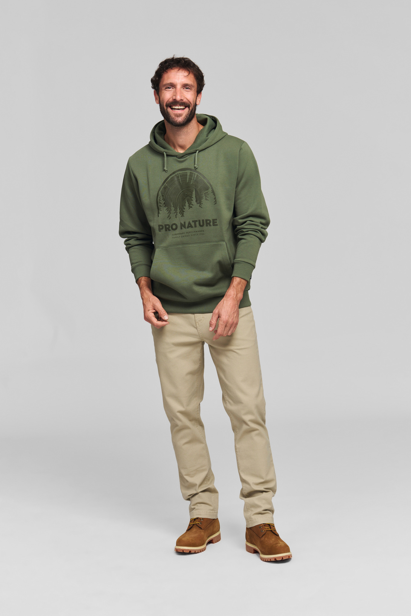 Hoodie PRO NATURE grön