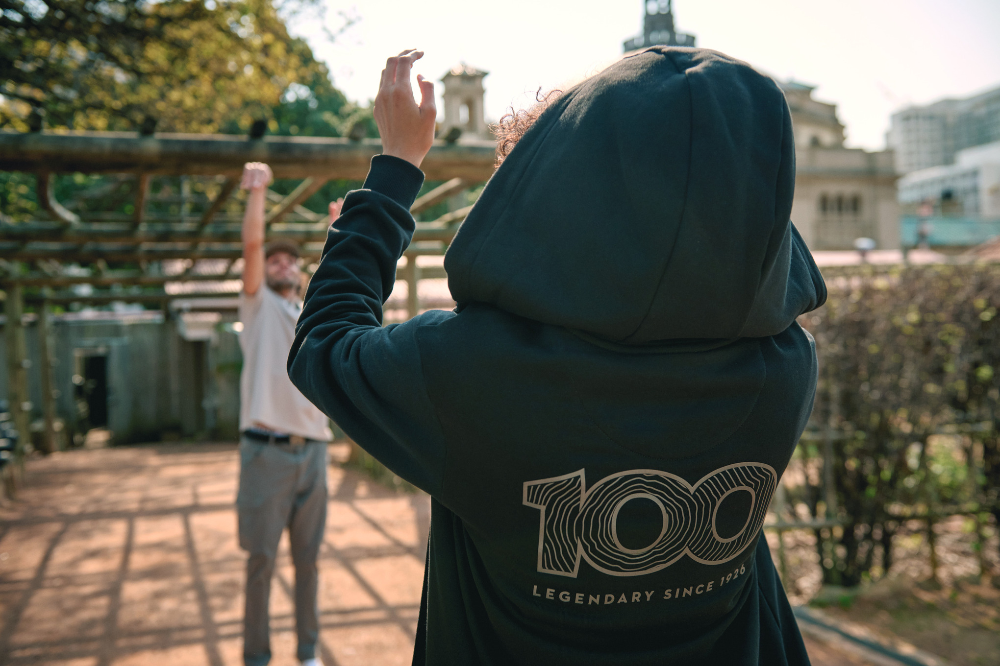 Hoodiejacka STIHL 100 REFLEKTERANDE svart