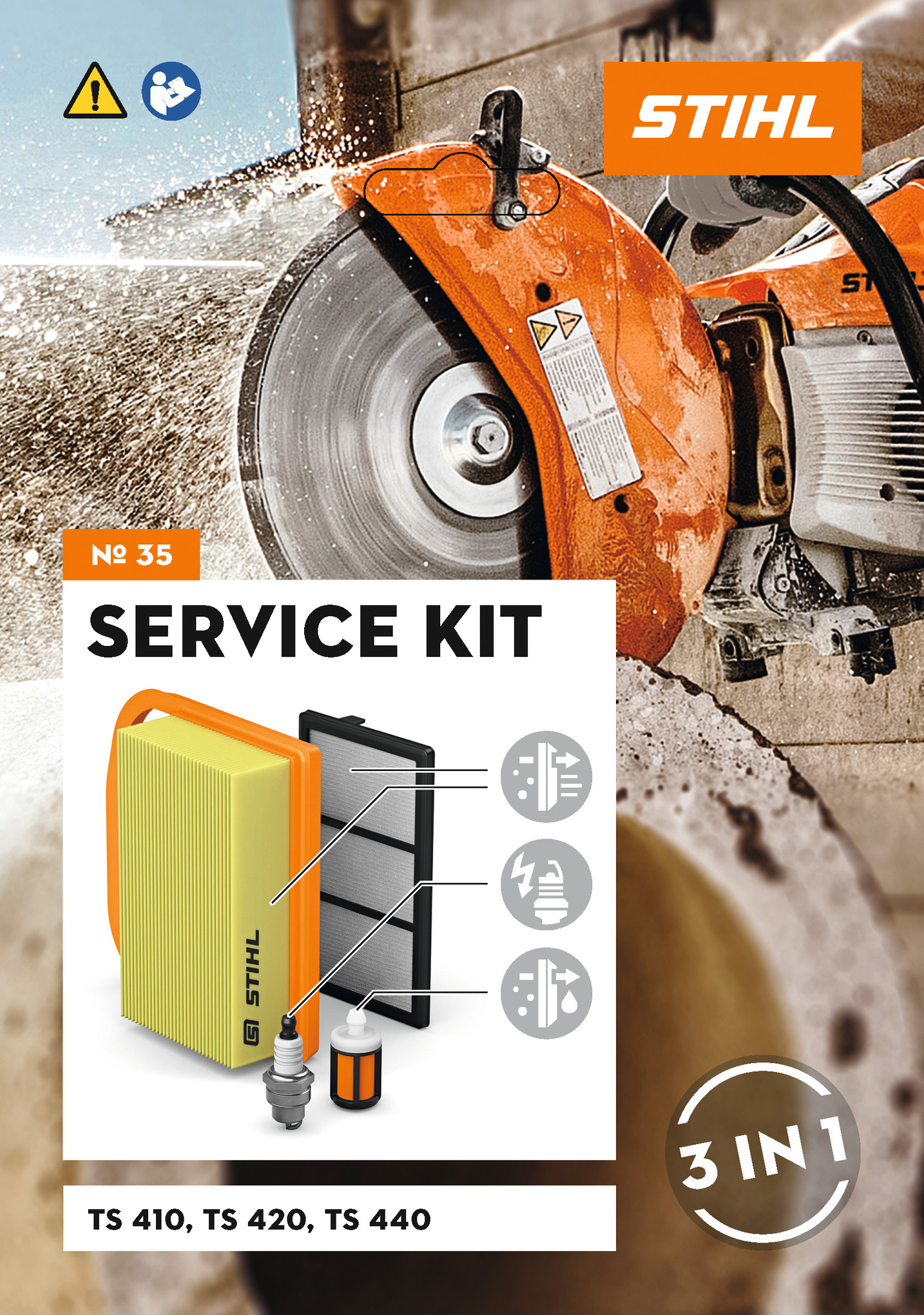 Servicekit till TS 410, 420, 440