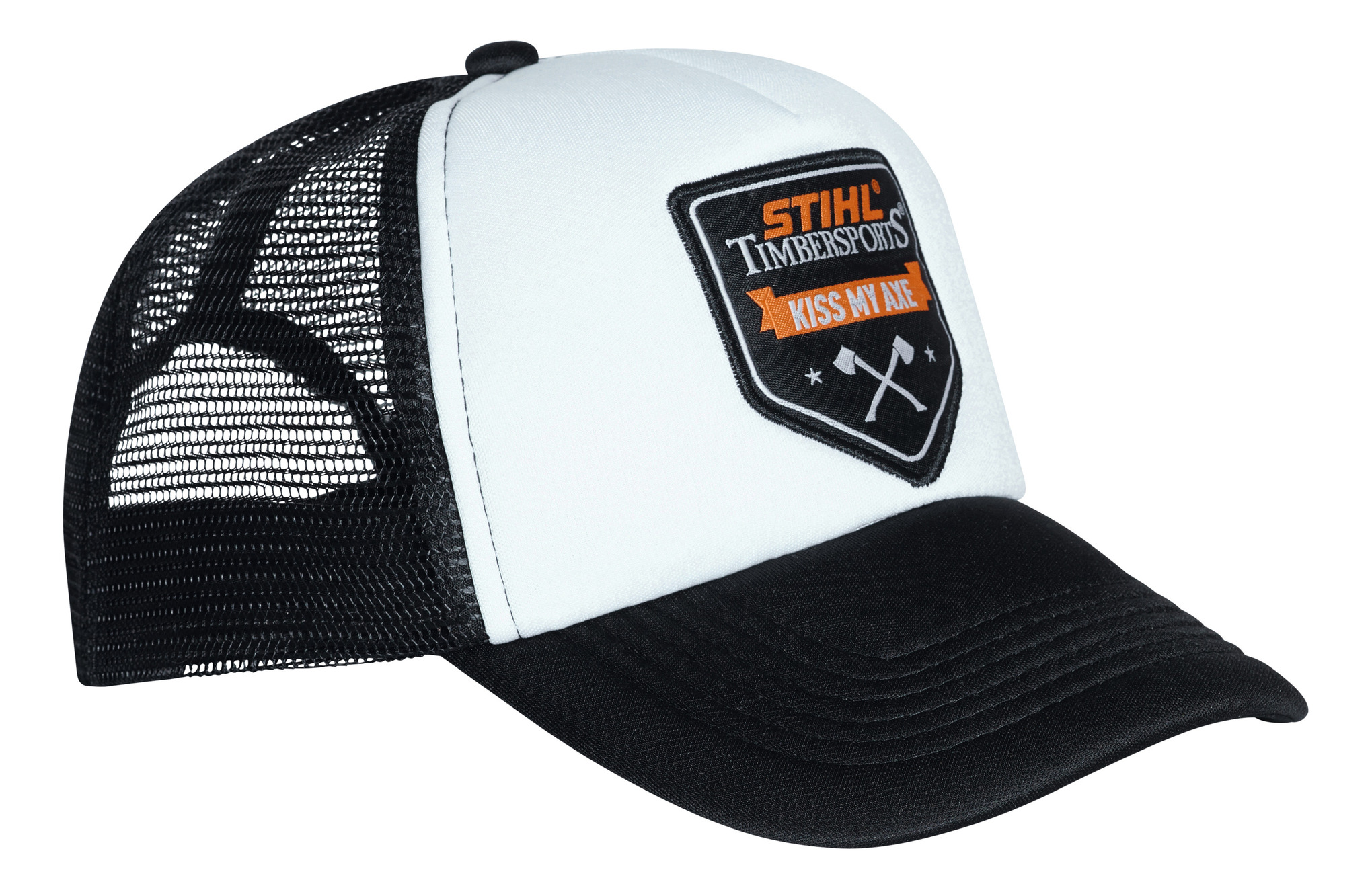 Trucker keps „Kiss my Axe“
