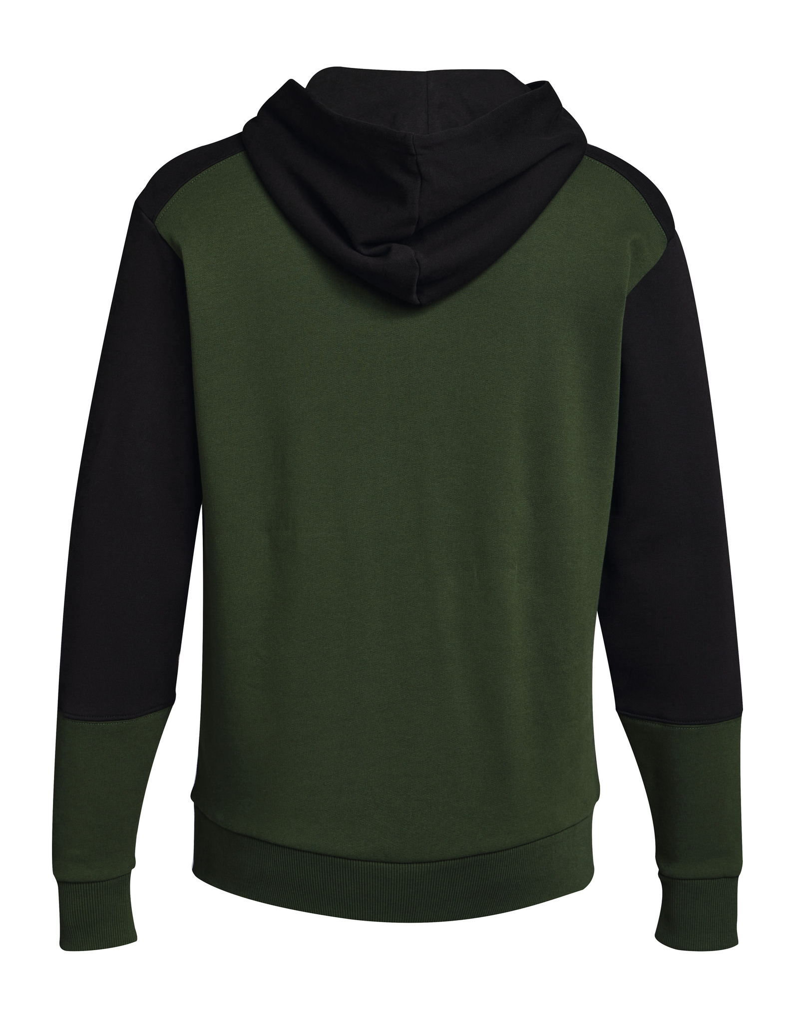 Hoodie COLORBLOCK POCKET grön