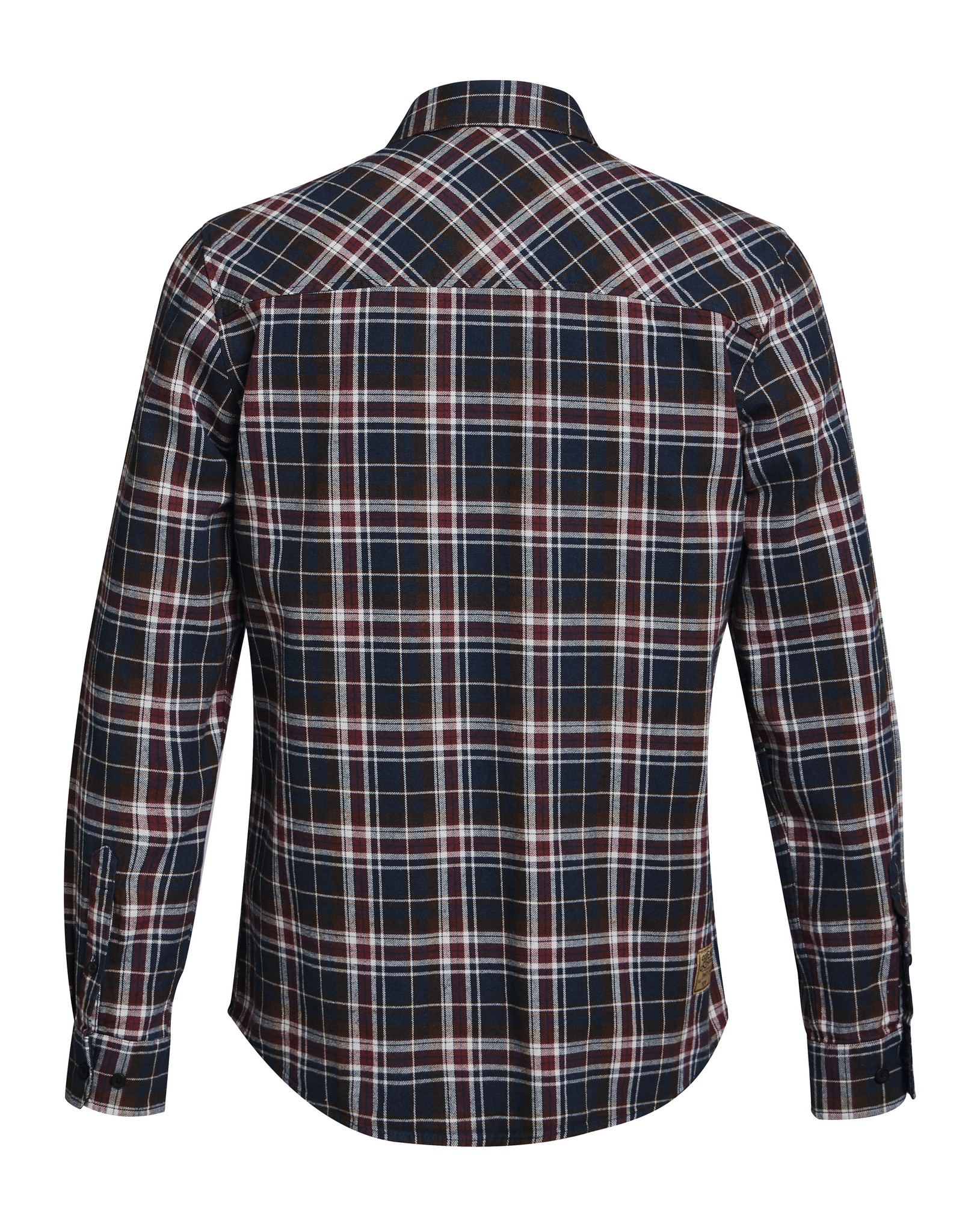 Skjorta PLAID FLANNEL blå / röd