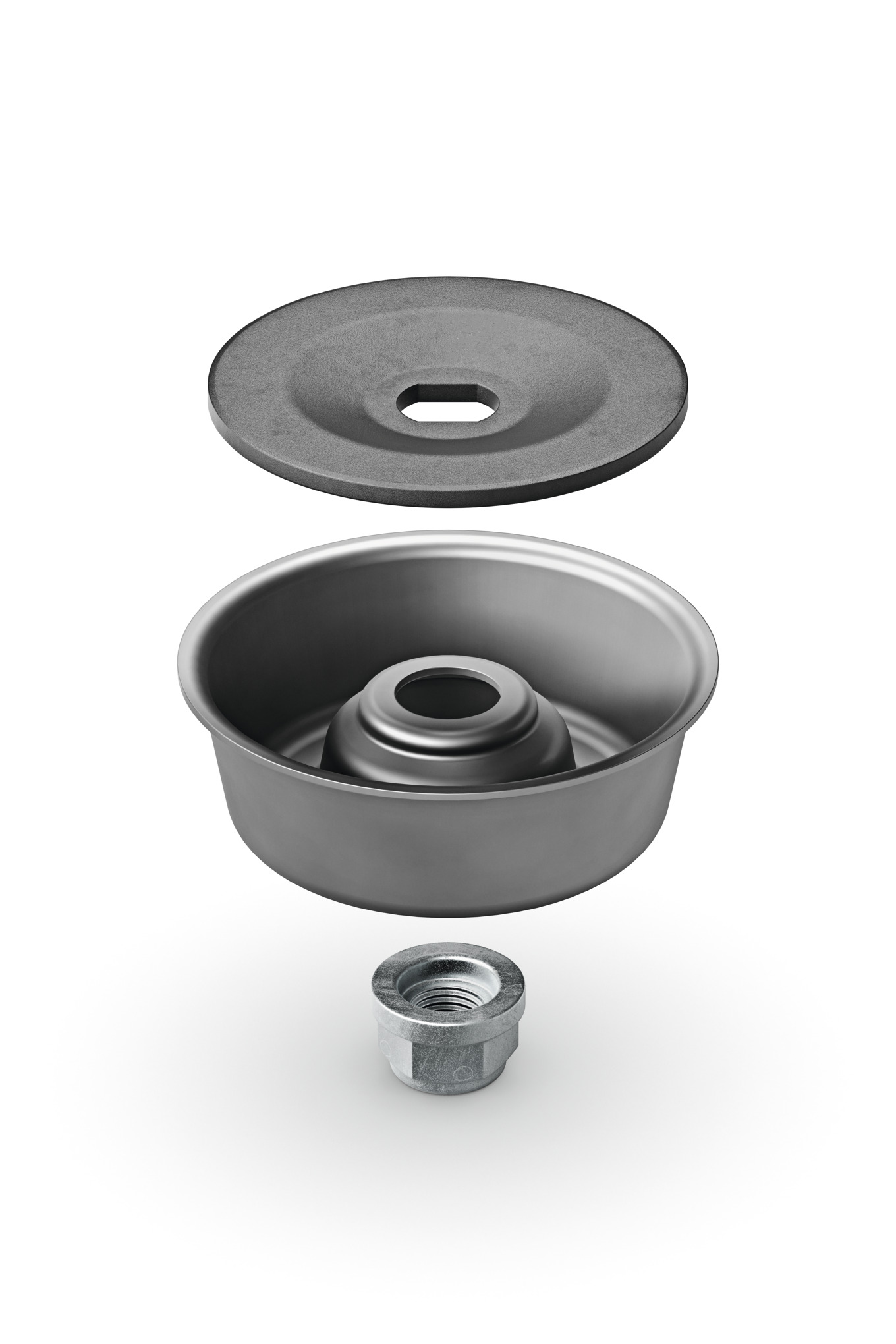 Sats med monteringsdelar till gräsknivar, slyknivar och sågklingor