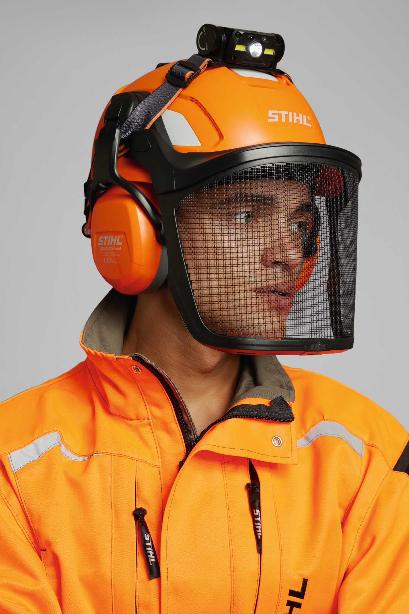 Pannlampa STIHL inklusive hjälmhållare
