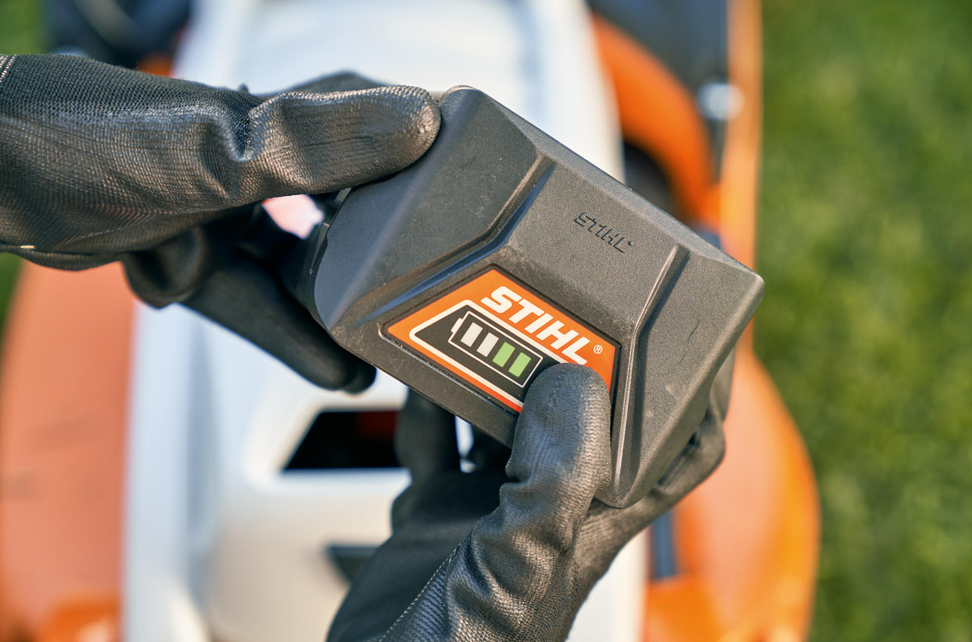 STIHL batteripaket till STIHL RMA 339 C batteridriven gräsklippare